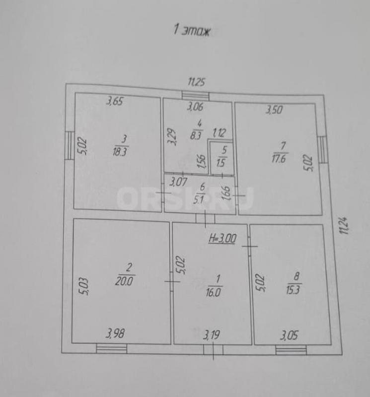 Продам дом, площадь 207.1кв. - Орск