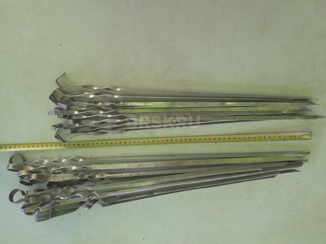 Шампура из нержавейки. 100руб.шт. - Гай