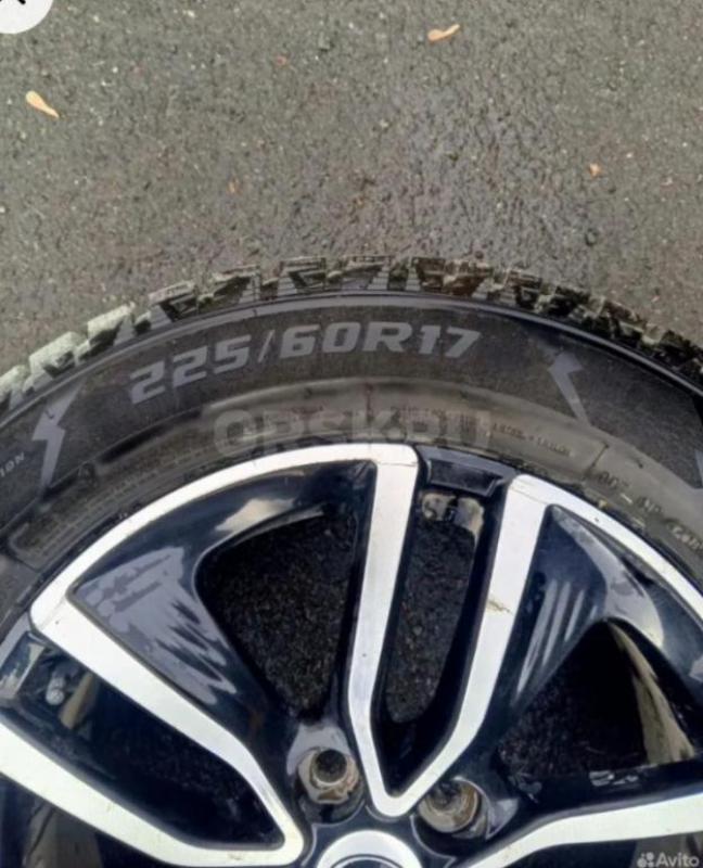 Шины и диски зимние r17 в сборе - зима, шипованные. - Орск