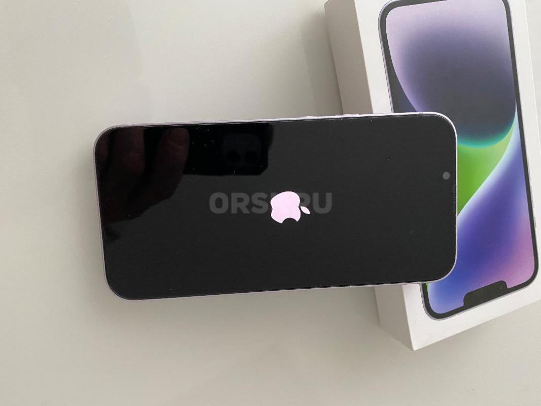 Продам Ihone 14 128 GB Purple sim+esim . - Орск