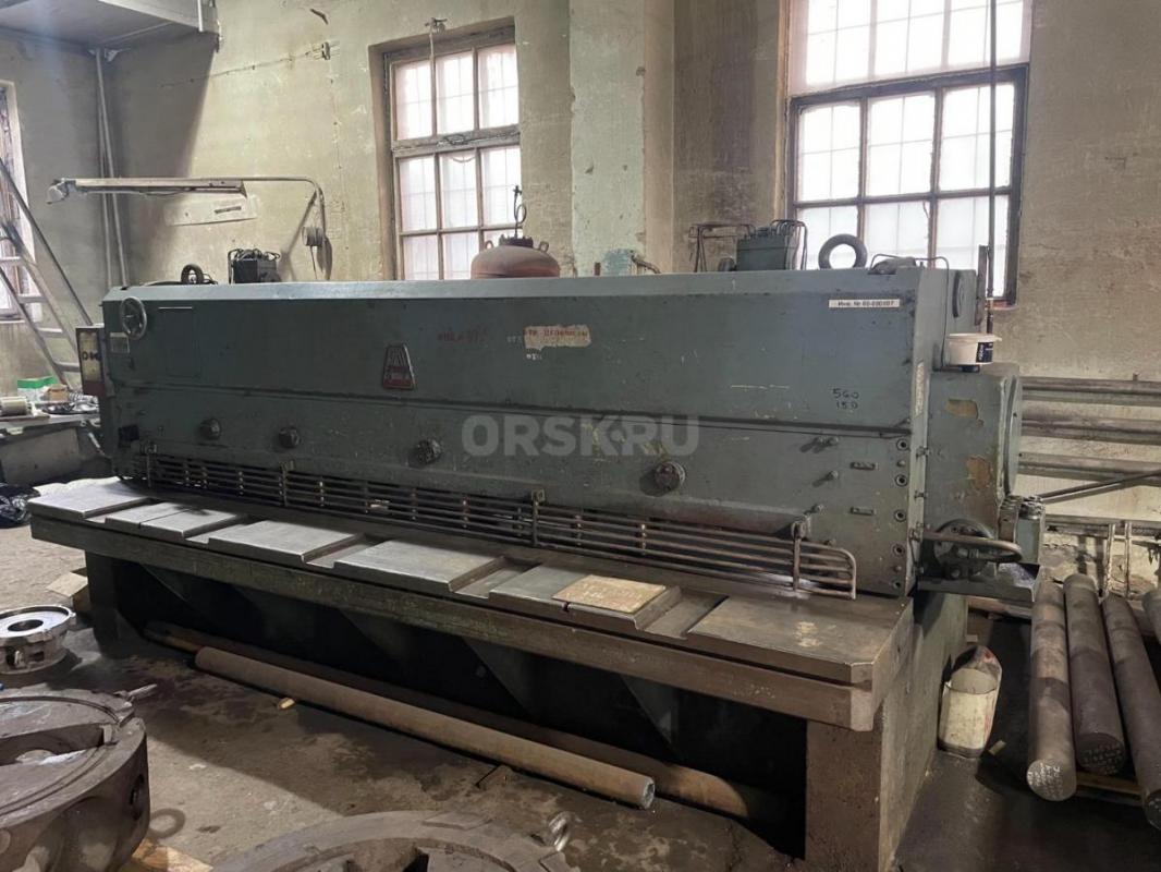 Продам ножницы гильотинные   6,3х3150   apresta  (Германия) Б/У полностью рабочая - Бузулук