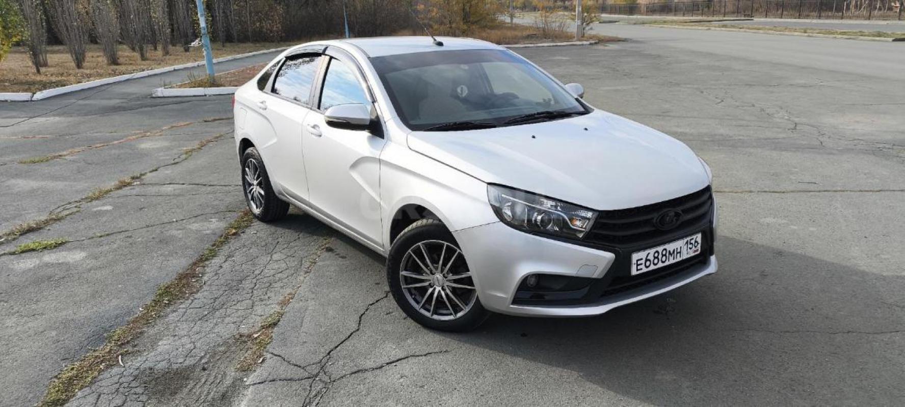 продам авто лада Веста конец 2018 года, а это значит что поршневая не загнет клапана при обрыве ГРМ - Орск