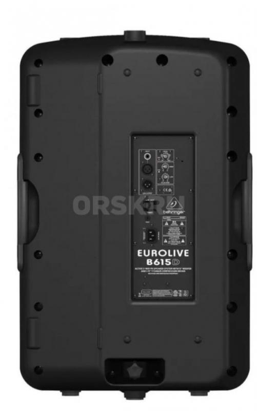 Behringer B615D — это активная 2-полосная акустическая система мощностью 1500 Вт с 15-дюймовым НЧ-ди - Орск