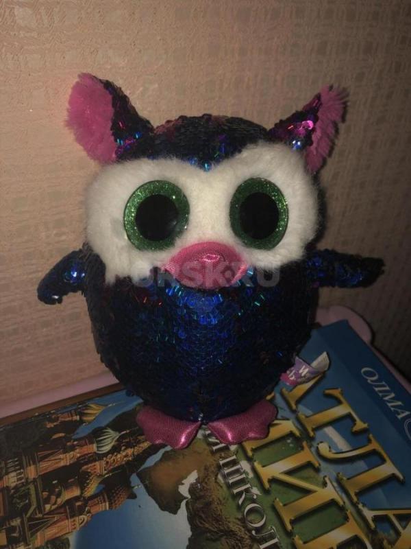 Собачка ходит и лает, фербер из пайеток, меняет цвет с синего на красный, лабиринт, головоломка, все - Орск