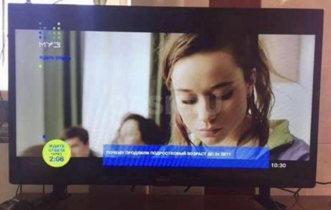 ЖК телевизор диагональ 102 см в отличном рабочем состоянии.20 каналов без приставки бесплатно по обы - Орск