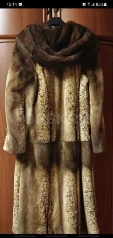 Продам Норковую Шубу с большим Капюшоном Италия в идеальном состоянии карманы бархатные 46-48-50 раз - Орск