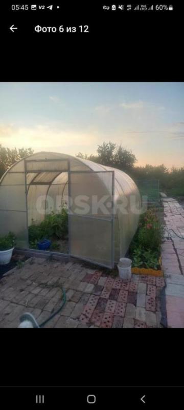 Продам сад 2-ая садовая 2-х этажный дом отопление кондиционер баня теплица беседка летний душ место - Орск