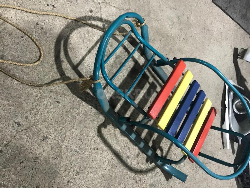 Санки, с колесиками. - Орск