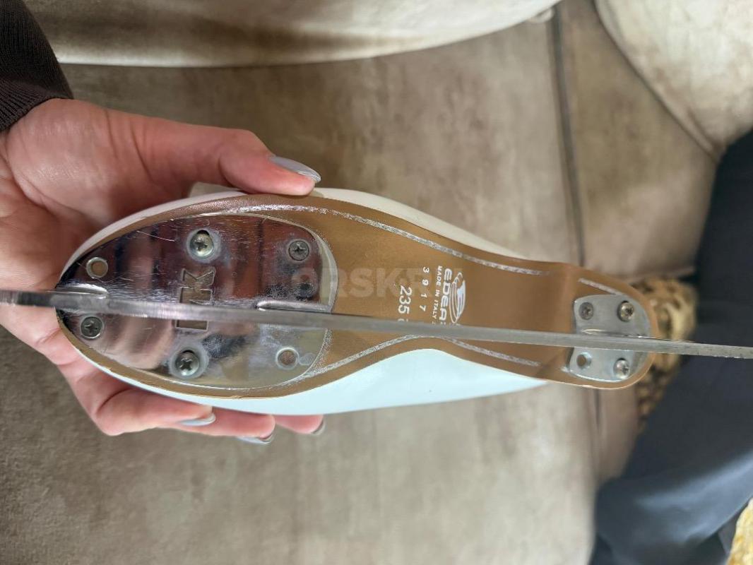 Продам коньки Edea Chorus 235, лезвия MK Light, в отличном состоянии. - Орск