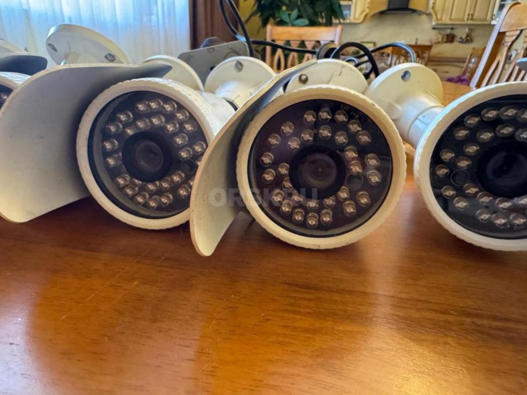 Антивандальные уличные цветные камеры с ИК-подсветкой. - Орск