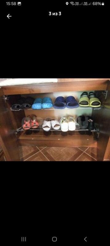 Тумба для обуви в прихожую, сделана под заказ, с мягким сиденьем. - Орск