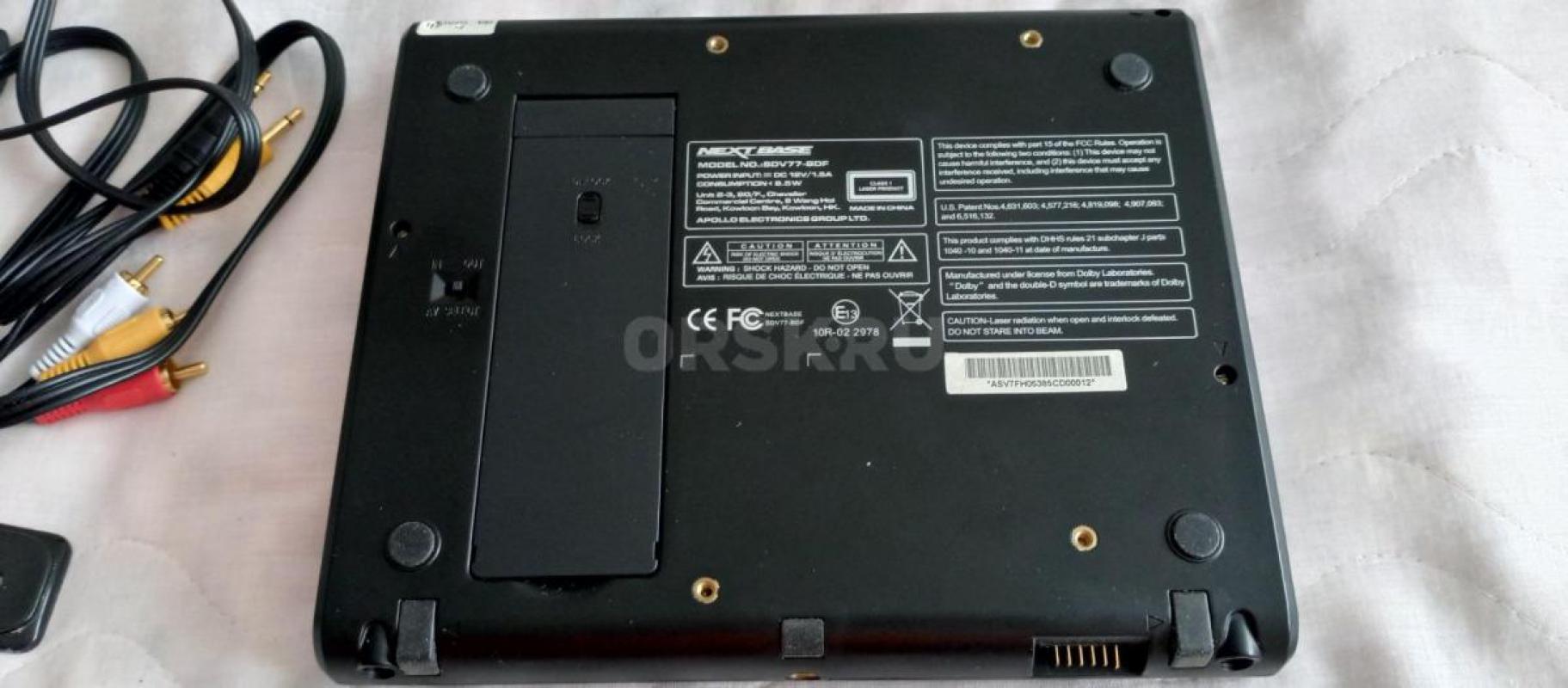 Портативный DVD плеер Next Base. - Орск