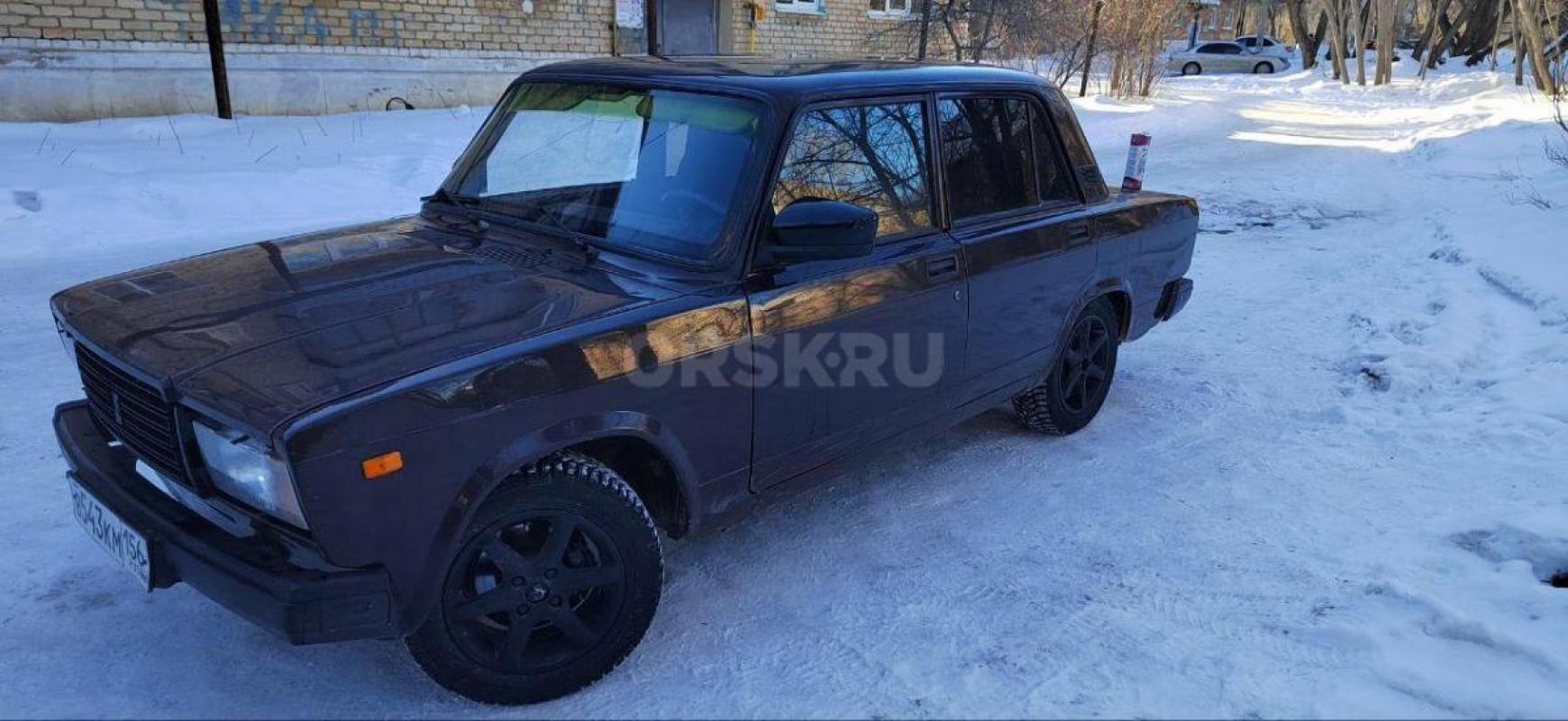 Ваз 2107 на ходу. - Орск