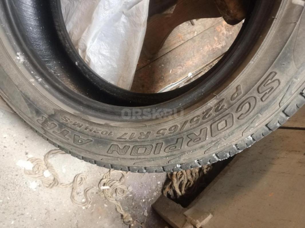 Продам шины в отличном состоянии 225/65/17. 4 штуки за 5000 тыс. - Орск