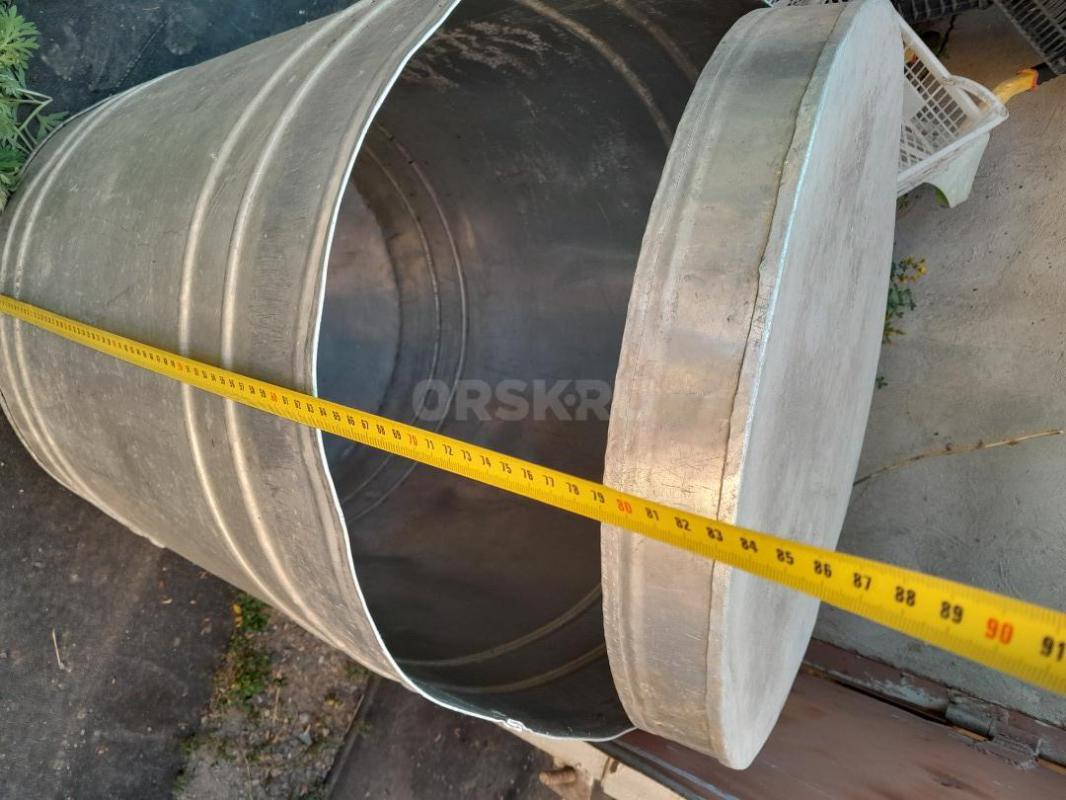 Бак алюминиевый под сыпучие продукты. - Гай