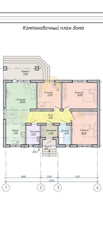 Предлагаем Вашему вниманию готовый дом с интересным дизайном в п. - Соловьевка