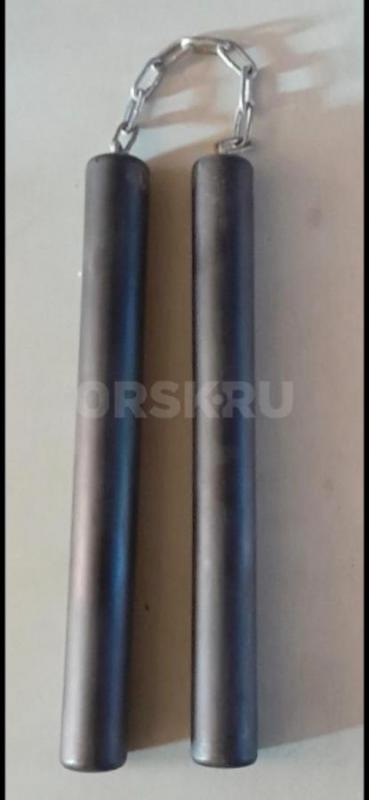 Продам профессиональные эбонитовые нунчаки  за 1500рублей. - Орск