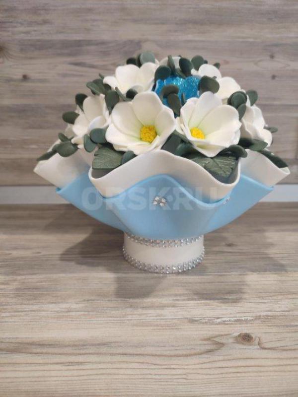 Предлагаю отличный подарок- светильник с букетом неувядающих розочек. - Орск