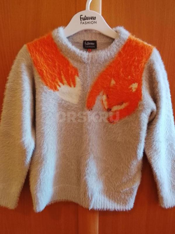 Продаются вещи на девочку: теплый костюм (куртка+ штаны), теплая кофточка, яркий хлопковый свитшот, - Орск