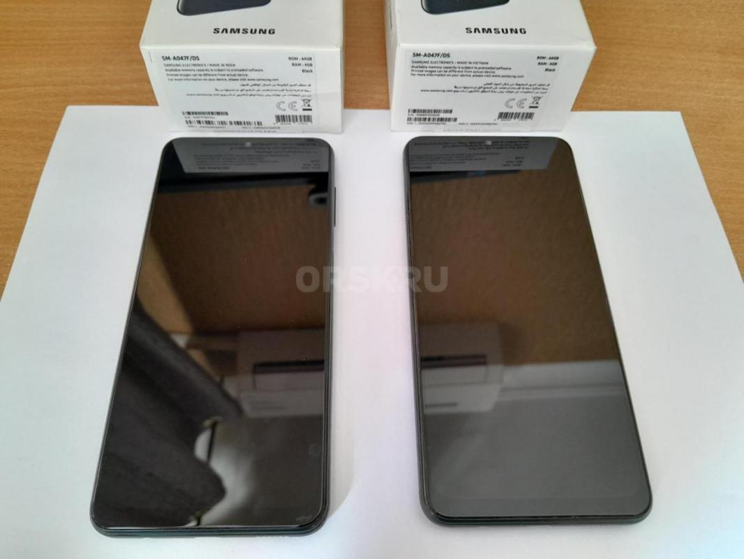Продам 2 смартфона Samsung Galaxy A04s 64GB, в идеальном состояние за 5.000 рублей каждый. - Орск