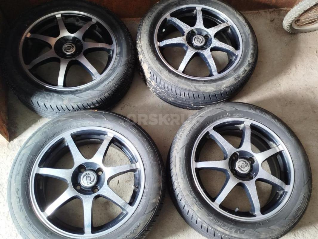 Продам летнюю резину на литых дисках. - Орск