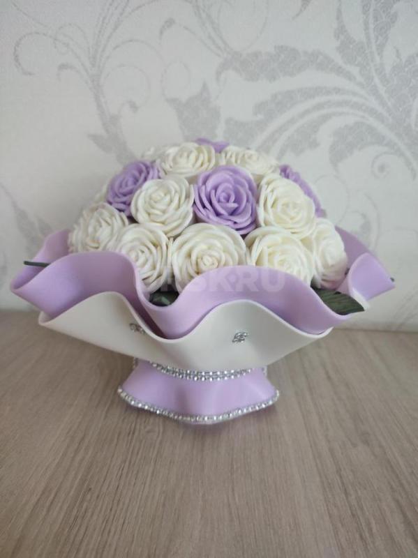 Настольный светильник-букет ,светится полностью шар. - Орск