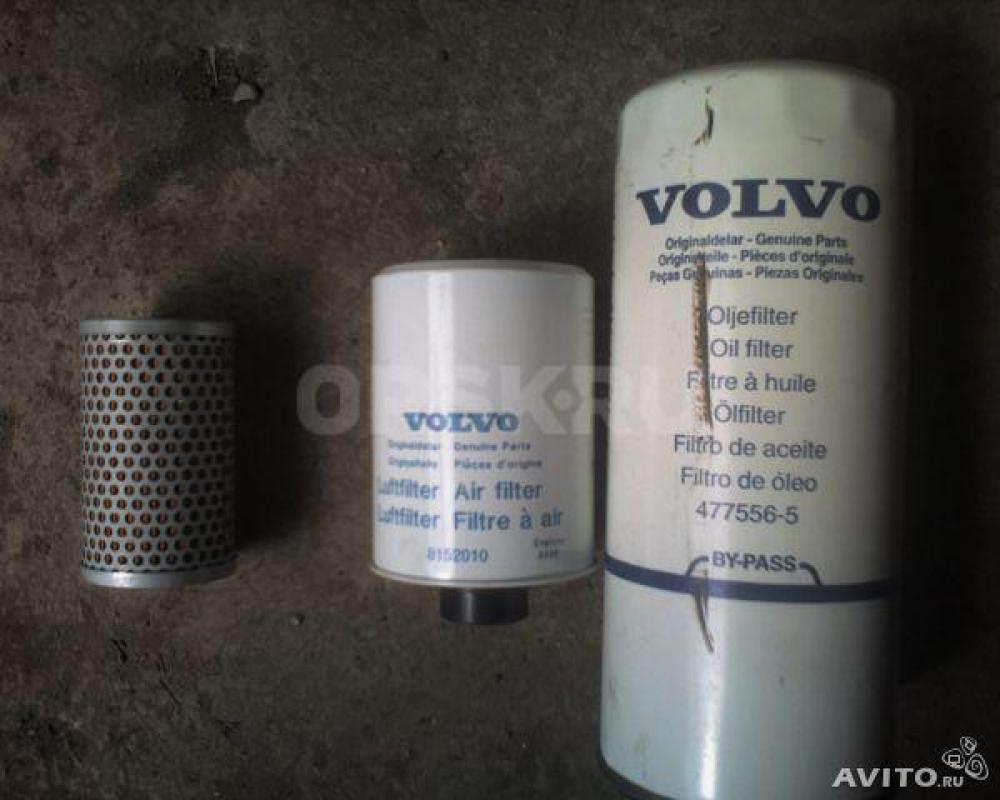 Комплект фильтров VOLVO: компрессора 8152010-1500руб, масляный 477556-5-500руб, ГУРа 7632141102-400р - Орск