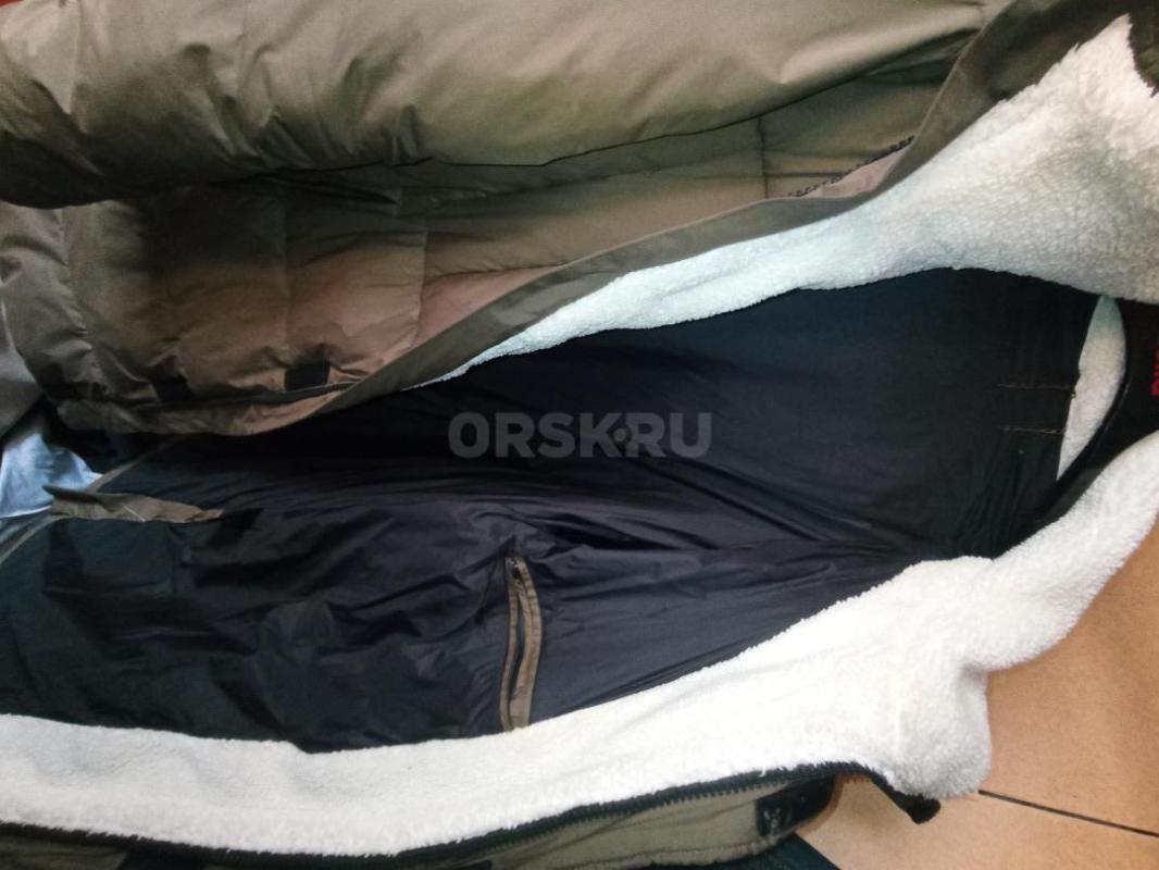 Пуховик беж унисекс, 50-52 размер, отличное состояние. - Орск