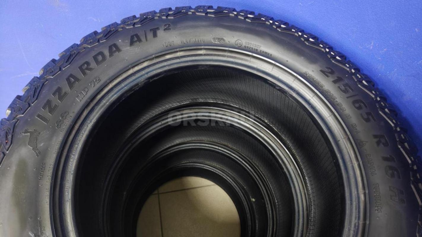 Резина матадор 215/65/16 4 шт пробег 8000 км БЕЗ грыж проколов и порезов, состояние отличное, износ - Орск