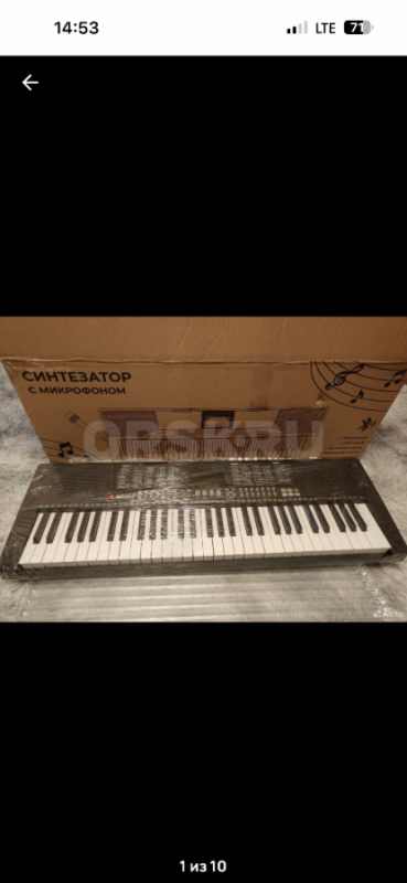 Продам новый синтезатор и новую стойку - Орск