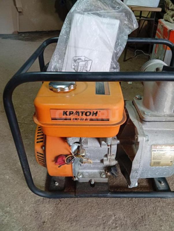 МОТОПОМПА  GWP-80-01 *КРАТОН* в идеальном состоянии 15 000 р. - Орск