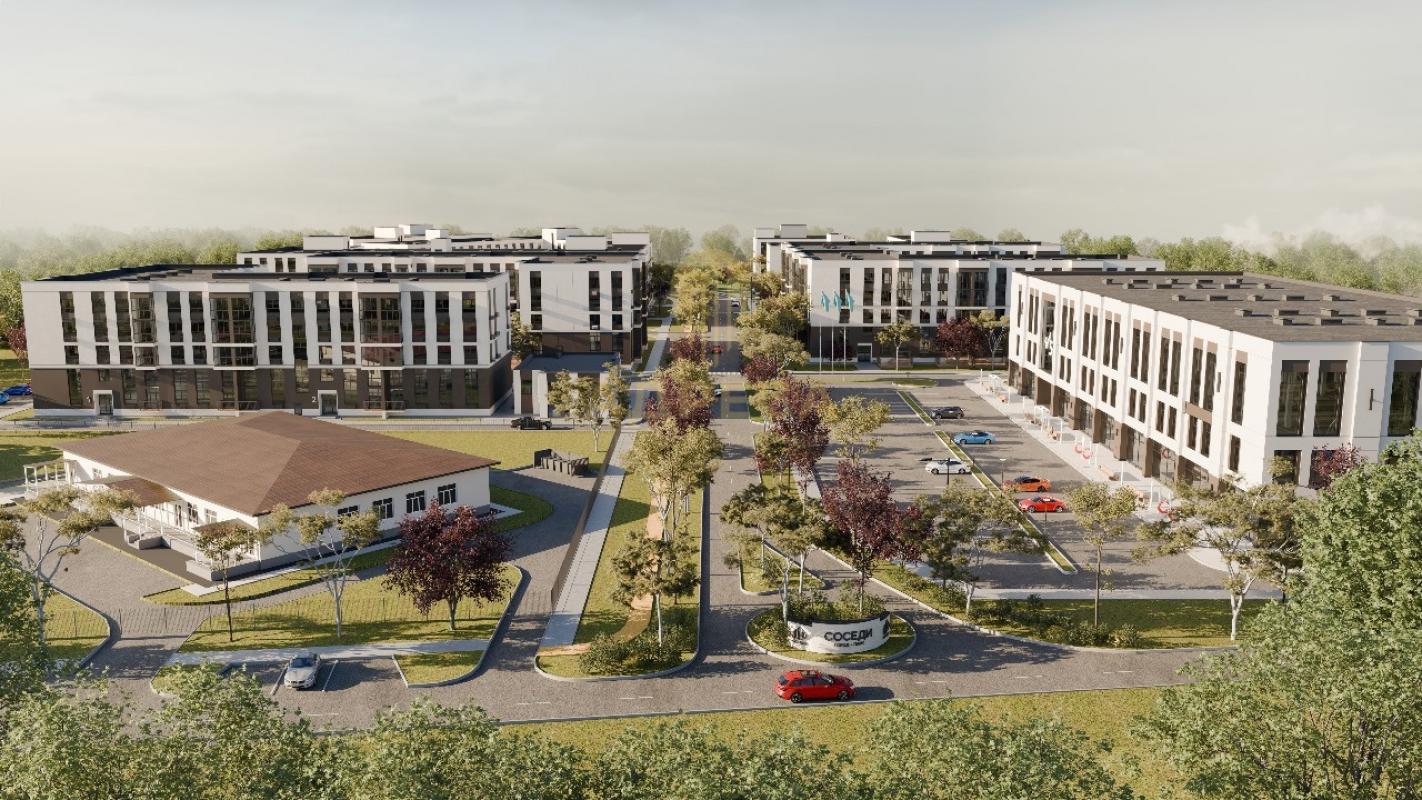 В ПРОДАЖЕ САМЫЕ УЮТНЫЕ КВАРТИРЫ В ЖК СОСЕДИ👍ИПОТЕКА 6%
4-этажный дом &bull; ул. - 