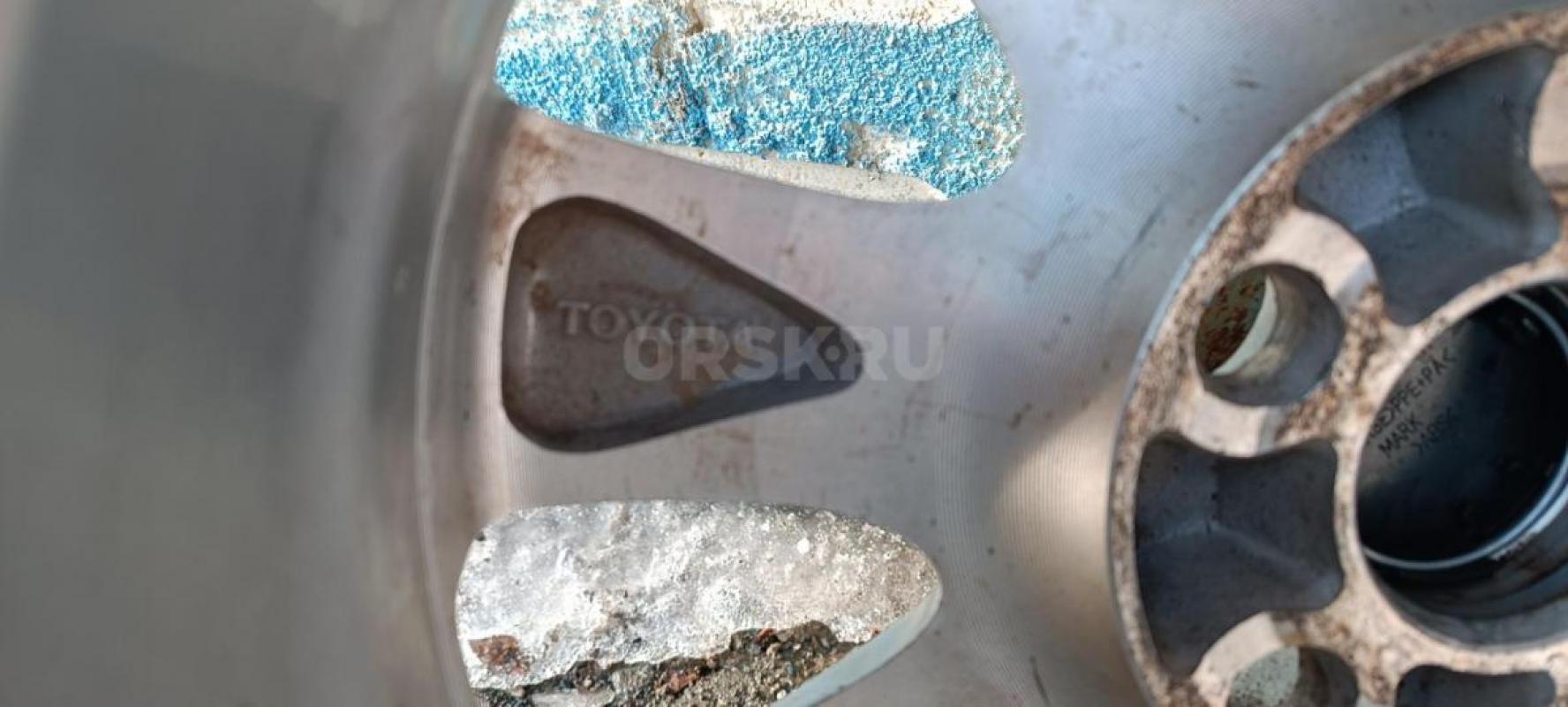 оригинальный диск Toyota R16, ЦО- 60,1, 5х114,3, вылет 45, шина в подарок. - Орск