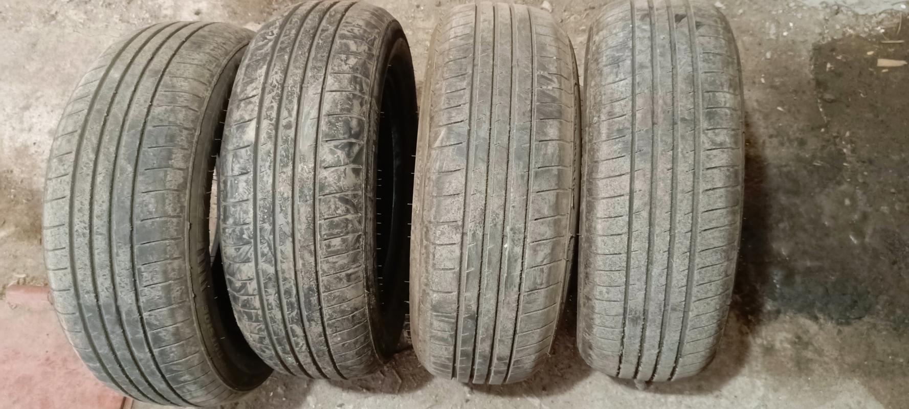 Продам комплект летней резины (4 шт.) Kutogreen 185 65 р14. - Гай