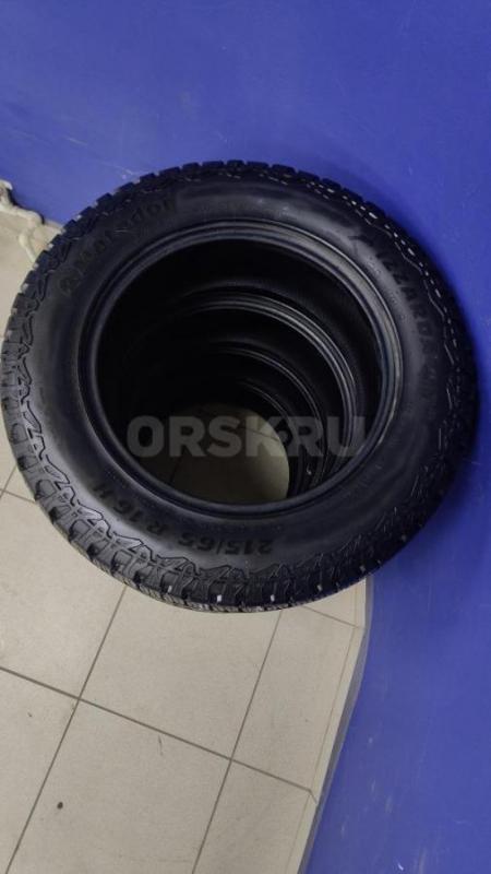 Резина матадор 215/65/16 4 шт пробег 8000 км БЕЗ грыж проколов и порезов, состояние отличное, износ - Орск