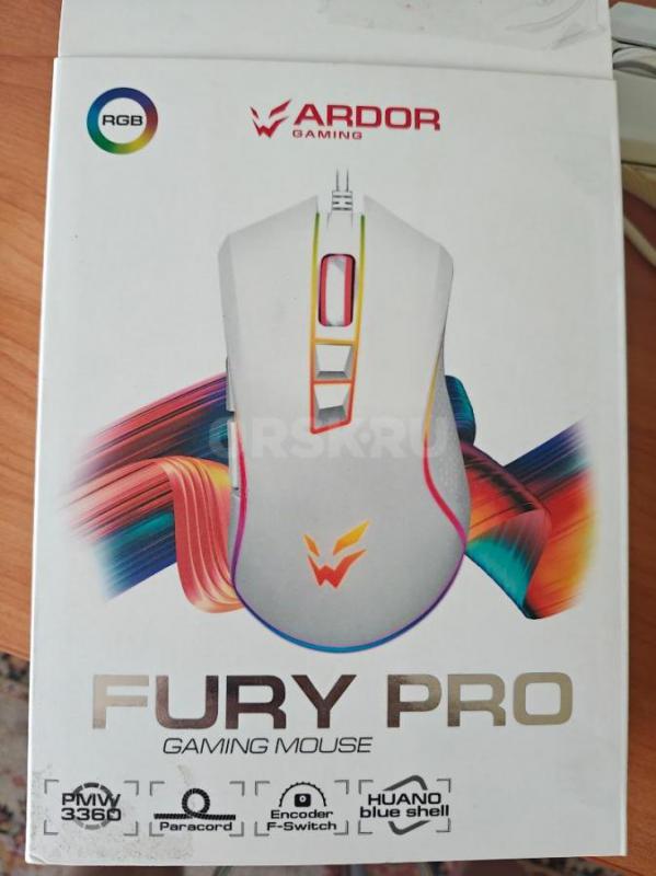 Мышь игровая проводная Ardor gaming fury pro. - Орск
