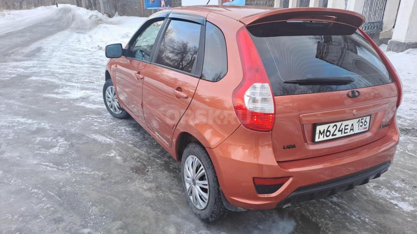 Калина хетчбек, обвес под спорт, максимальная комплектация, летняя резина в комплекте. - Орск