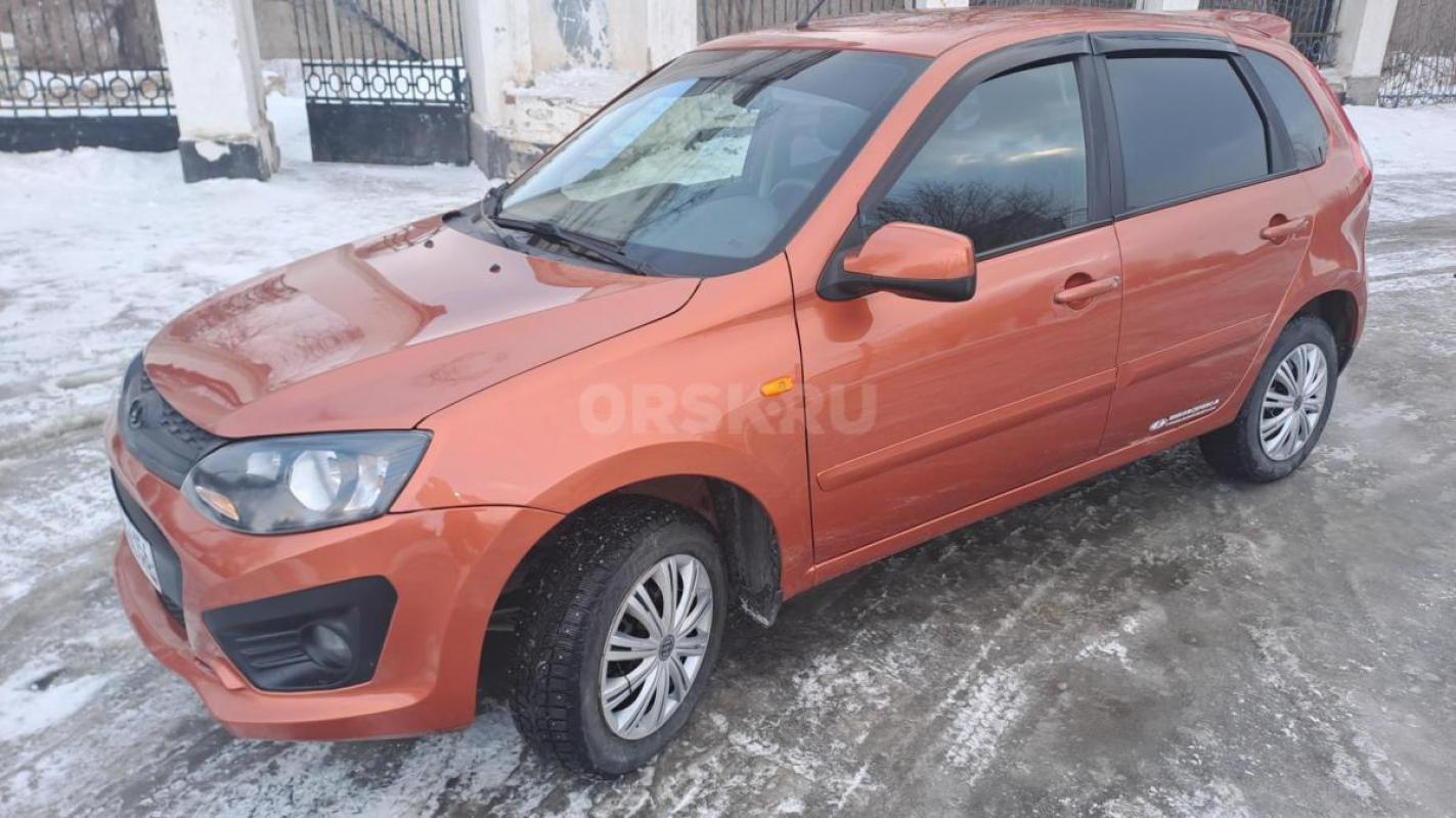 Калина хетчбек, обвес под спорт, максимальная комплектация, летняя резина в комплекте. - Орск