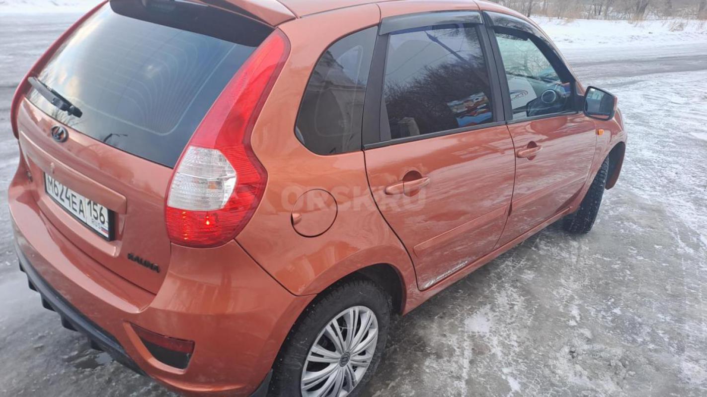 Калина хетчбек, обвес под спорт, максимальная комплектация, летняя резина в комплекте. - Орск