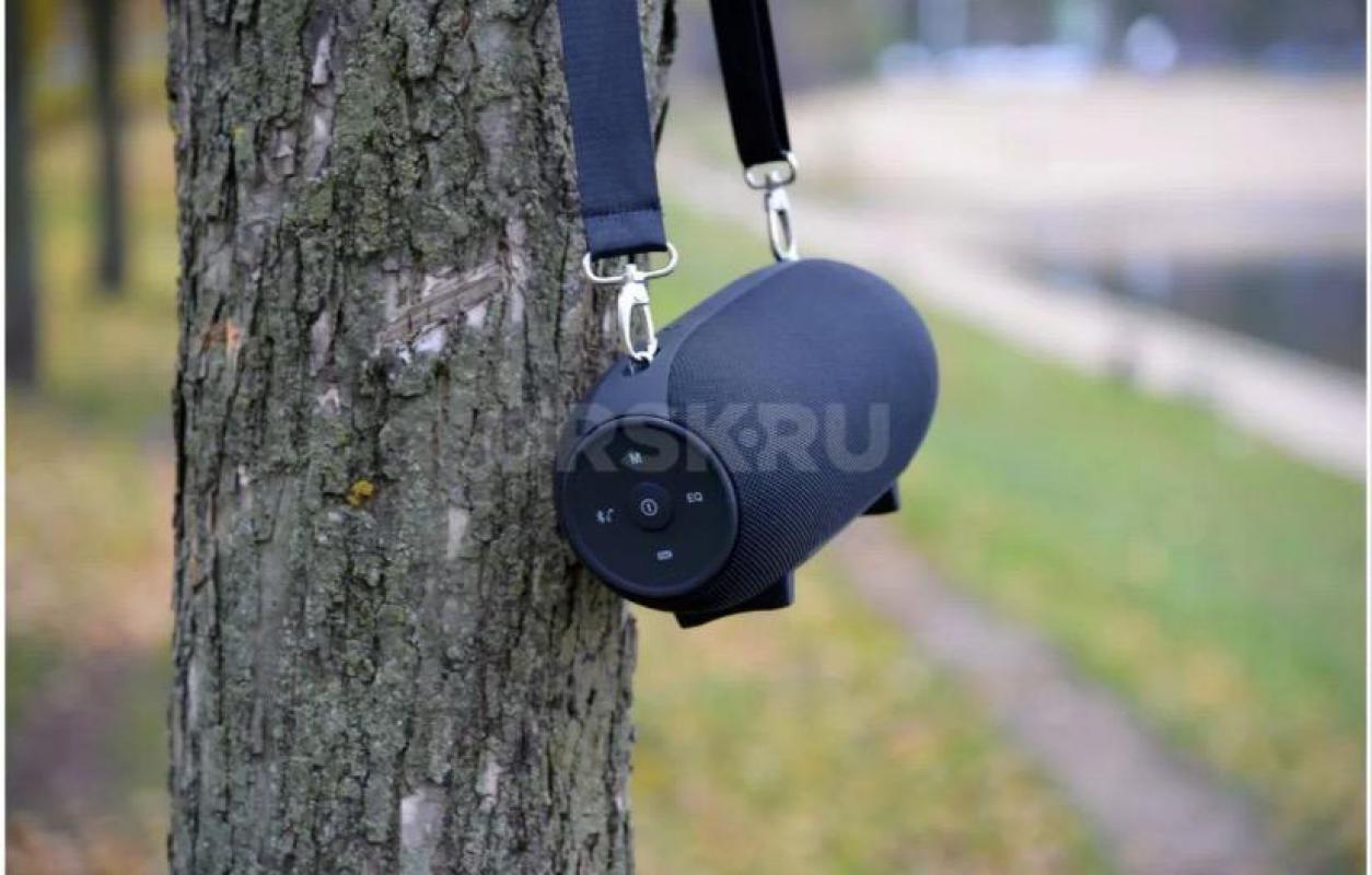Мощная музыкальная колонка с Bluetooth в отличном рабочем состоянии. - Орск
