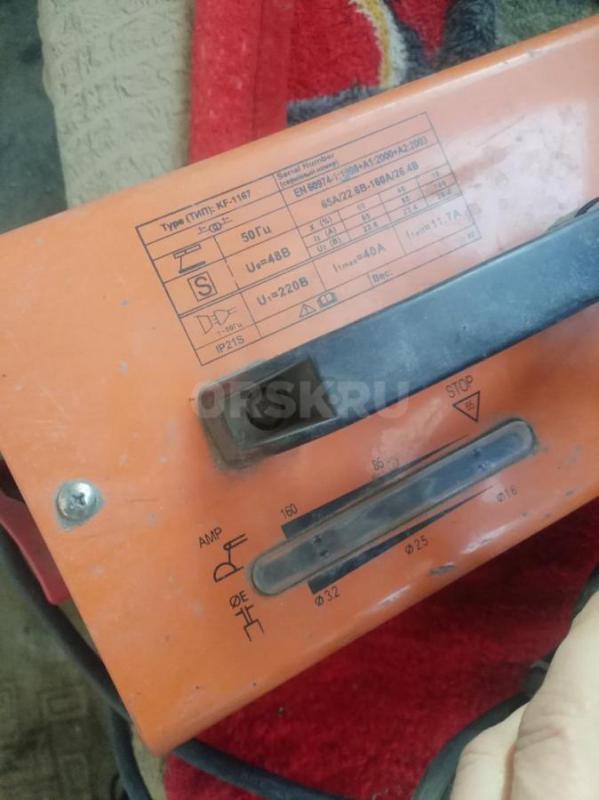 Продам сварочный аппарат с проводами - Орск