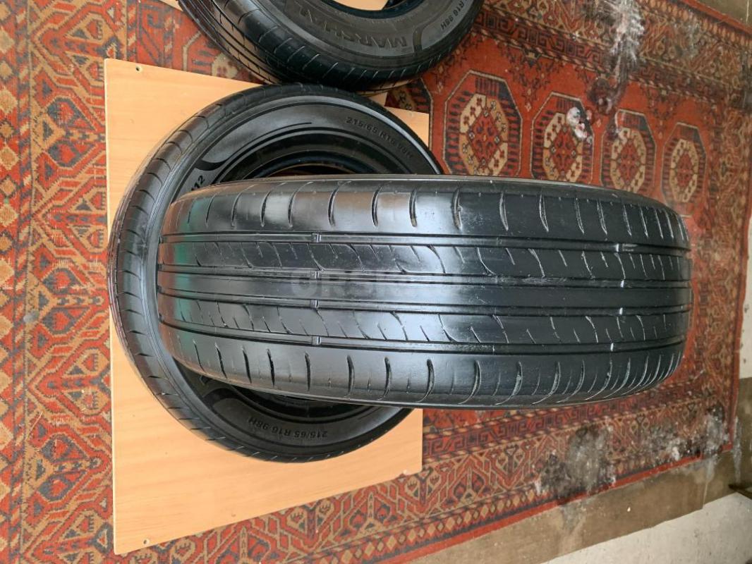 Продам комплект летних импортных шин Маршал в идеальном состоянии. - Орск