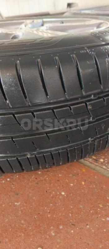 Летние колеса в сборе Литье+практически новая без износа резина модель не помню размер 175-65-14 раз - Орск