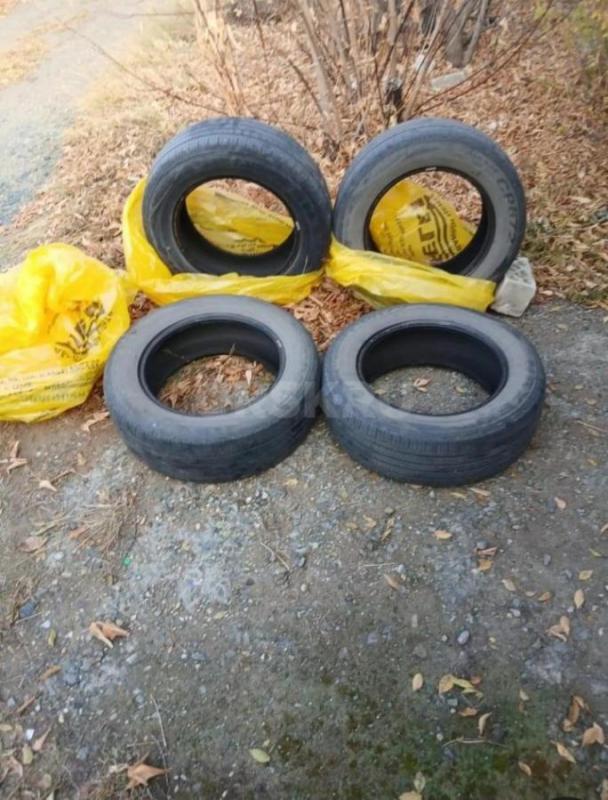 Продам шины б/у в хорошем состоянии,летнии.     205..65... - Орск