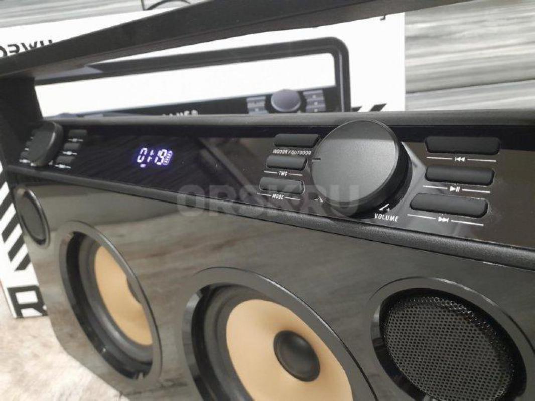 НОВАЯ портативная Bluetooth колонка 60Вт, с ЖК дисплеем, встроенным MP3-плеером, FM-тюнером,
эквала - Орск