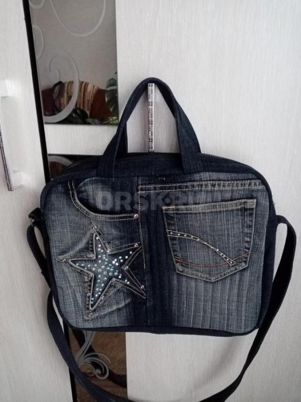 Джинсовые сумки, шоперы, рюкзаки. - Орск