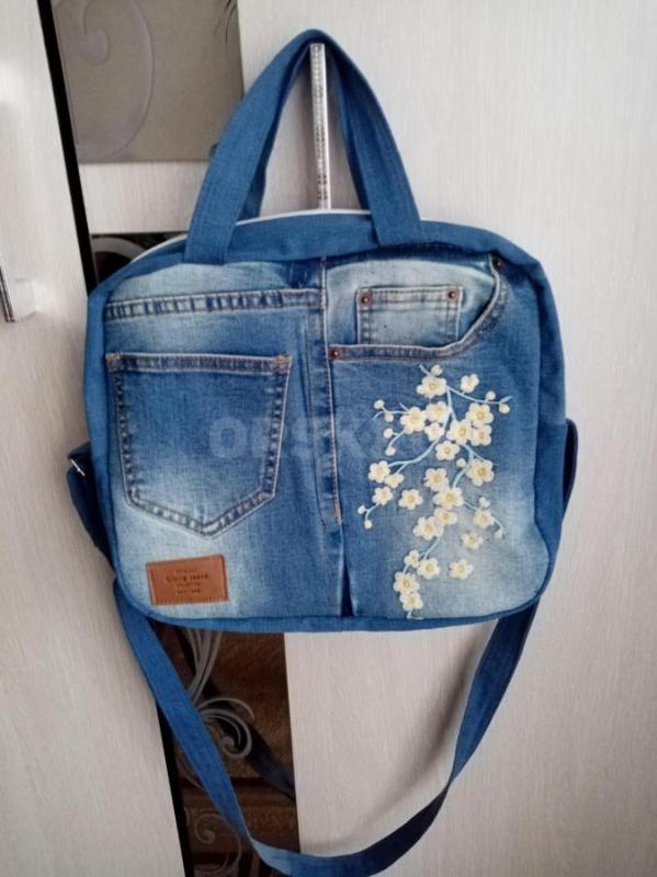 Джинсовые сумки, шоперы, рюкзаки. - Орск
