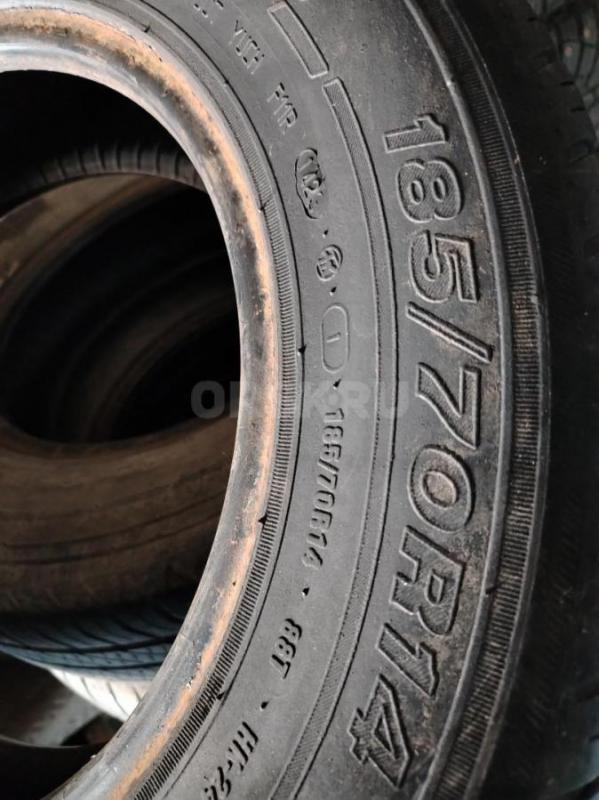 Комплект летних шин Кама 185/70 R14 в отличном состоянии, в эксплуатации один сезон, цена за комплек - Орск
