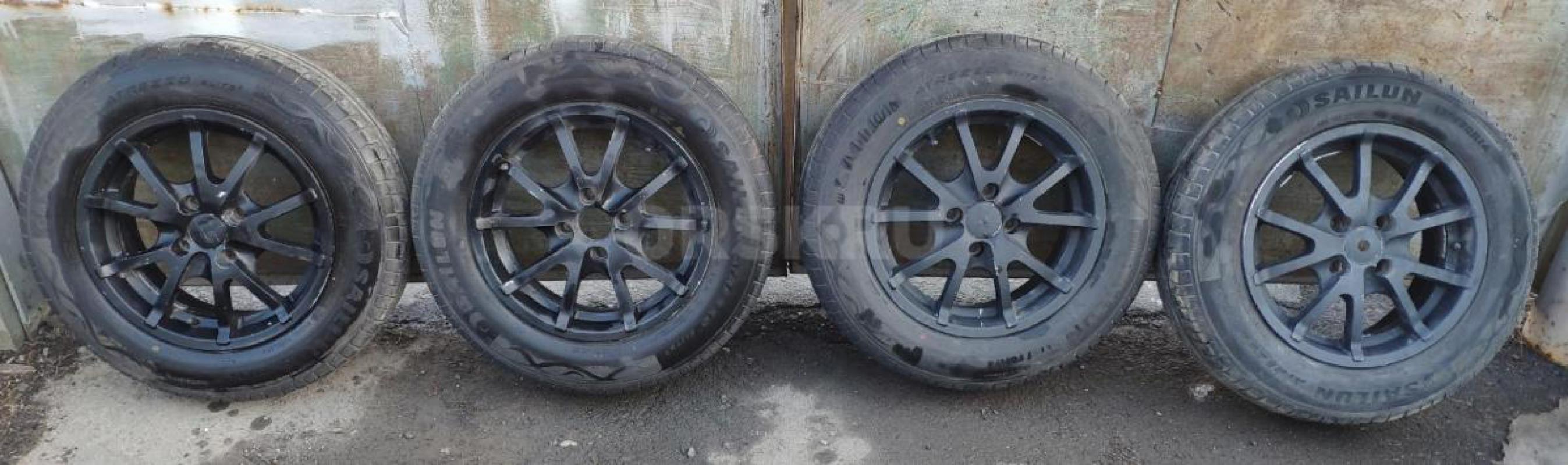 Продам летние колеса 175/70/R14 в сборе,резина куплена в том году в конце сезона,маркировки есть на - Гай