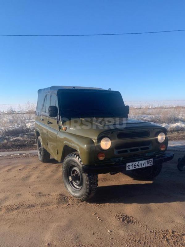 Уаз 98 год, в отличном состоянии, на военных мостах в отличном состоянии, тент новый, двигатель рабо - Орск